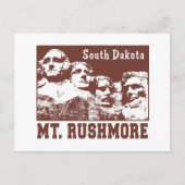 Rushmore Postkarte (Vorderseite)