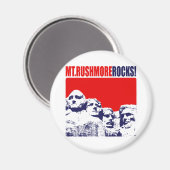 Rushmore Rocks! Magnet (Vorderseite/Rückseite)