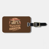 Rushmore South Dakota Gepäckanhänger (Vorderseite horizontal)
