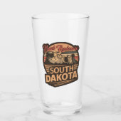 Rushmore South Dakota Glas (Vorderseite)