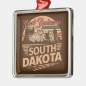 Rushmore South Dakota Ornament Aus Metall (Links)