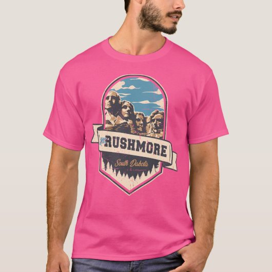 Rushmore South Dakota T-Shirt (Vorderseite)
