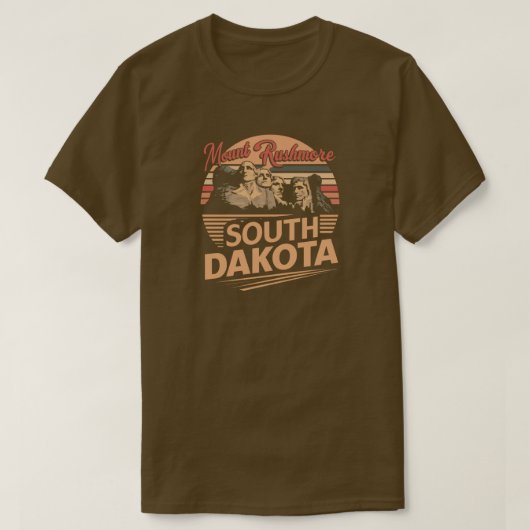 Rushmore South Dakota T-Shirt (Design vorne)
