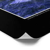 Rushmore und Vollmond Poster (Ecke)