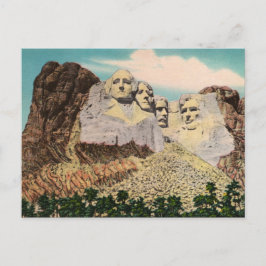 Rushmore Vintage Postkarte