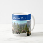 Rushmore Yellowstone Tetons Foto Souvenir Set Kaffeetasse (VorderseiteRechts)