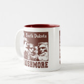Rushmore Zweifarbige Tasse (Vorderseite Links)