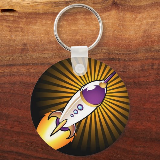 Rushville Industry Rockets Schlüsselanhänger #1 (Vorderseite)