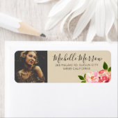 Rusic Blume tan Return Label Graduierungsparty (Insitu)