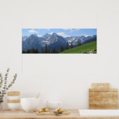 Rusinowa Wiese Tatras Poster (Küche)