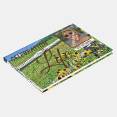 Rusische Wildblumen im Gebirge Gästebuch (Ecke)