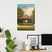 Ruskin Park London Reiseplakat Poster (Heimbüro)