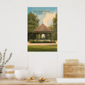 Ruskin Park London Reiseplakat Poster (Küche)