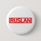 Ruslan-Briefmarke Button (Vorderseite)