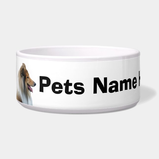 Russ Collie Napf (Links)