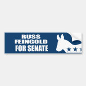 RUSS FEINGOLD FÜR SENAT AUTOAUFKLEBER (Vorne)