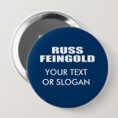 RUSS FEINGOLD FÜR SENAT BUTTON (Vorne & Hinten)