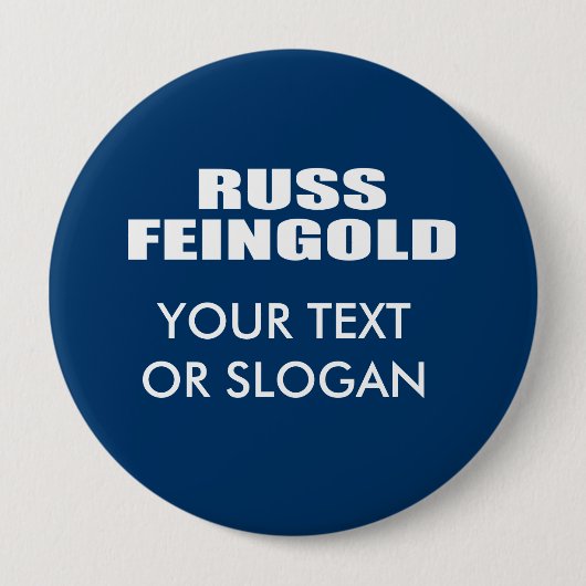 RUSS FEINGOLD FÜR SENAT BUTTON (Vorderseite)