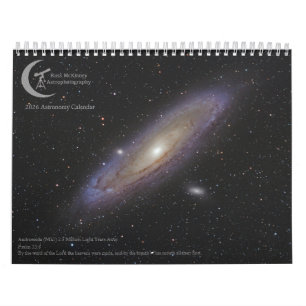 Russ McKinneys Astrophotografie-Kalender 2026 Kalender