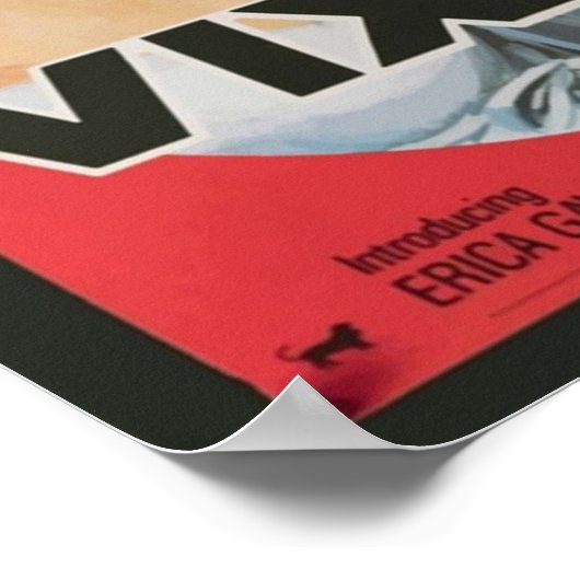 Russ Meyer Poster (Ecke)