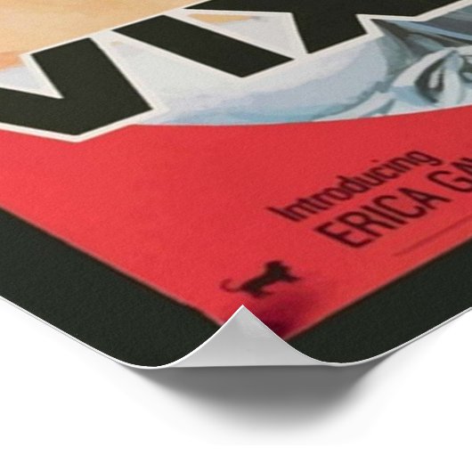 Russ Meyer Poster (Ecke)