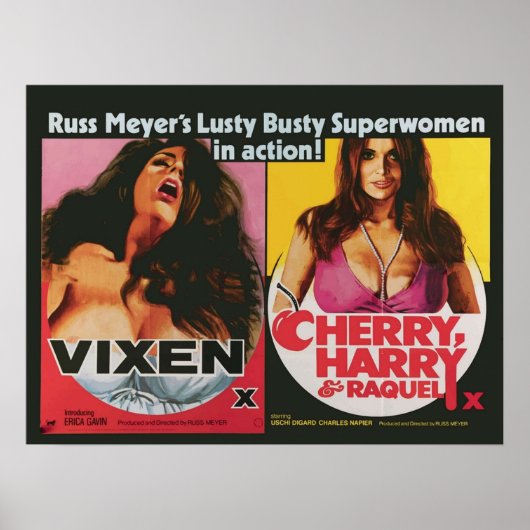 Russ Meyer Poster (Vorne)