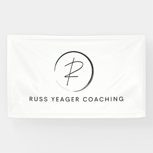 Russ Yeager Coaching Signatur-Logo Banner (Horizontal)