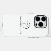 Russ Yeager Coaching Signatur-Logo Case-Mate iPhone Hülle (Rückseite (Horizontal))