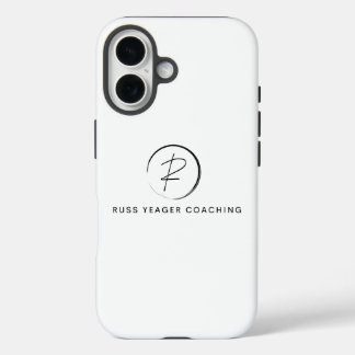 Russ Yeager Coaching Signatur-Logo iPhone 16 Hülle