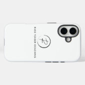 Russ Yeager Coaching Signatur-Logo Case-Mate iPhone Hülle (Rückseite (Horizontal))