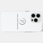 Russ Yeager Coaching Signatur-Logo Case-Mate iPhone Hülle (Rückseite (Horizontal))