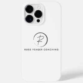Russ Yeager Coaching Signatur-Logo Case-Mate iPhone 14 Pro Max Hülle