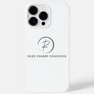 Russ Yeager Coaching Signatur-Logo Case-Mate iPhone 14 Pro Max Hülle