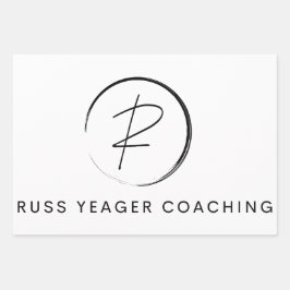 Russ Yeager Coaching Signatur-Logo Geschenkpapier Set