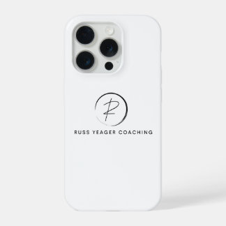 Russ Yeager Coaching Signatur-Logo iPhone 15 Pro Hülle