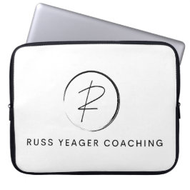 Russ Yeager Coaching Signatur-Logo Laptopschutzhülle