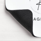 Russ Yeager Coaching Signatur-Logo Mousepad (Ecke)