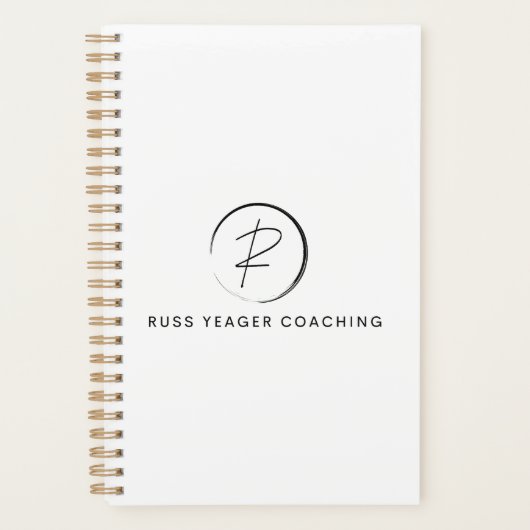 Russ Yeager Coaching Signatur-Logo Planer (Vorderseite)