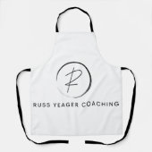 Russ Yeager Coaching Signatur-Logo Schürze (Vorderseite)