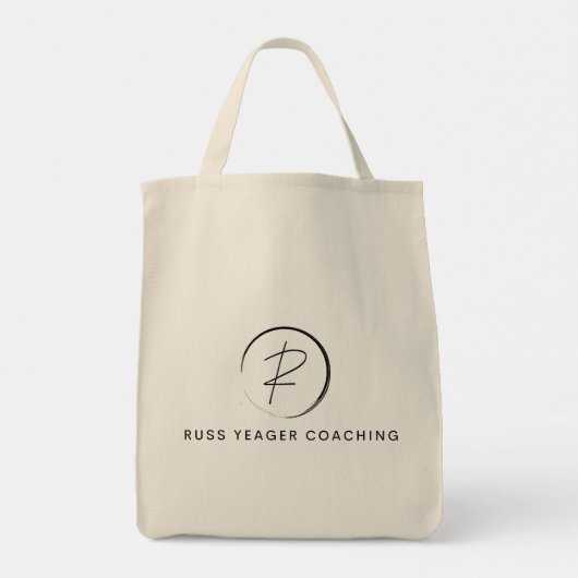 Russ Yeager Coaching Signatur-Logo Tragetasche (Rückseite)