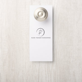Russ Yeager Coaching Signatur-Logo Türanhänger