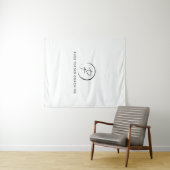 Russ Yeager Coaching Signatur-Logo Wandteppich (Beispiel (Horizontal))