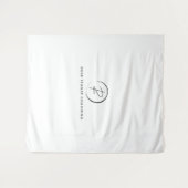 Russ Yeager Coaching Signatur-Logo Wandteppich (Vorderseite (Horizontal))
