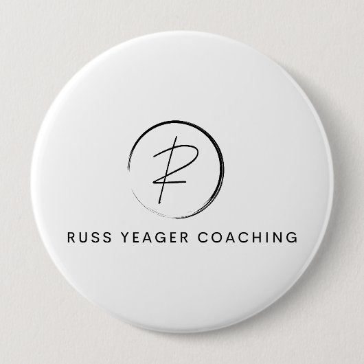 Russ Yeager Coaching Signature Logo Button (Vorderseite)