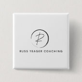 Russ Yeager Coaching Signature Logo Button (Vorderseite)