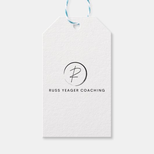 Russ Yeager Coaching Signature Logo Geschenkanhänger (Vorderseite)