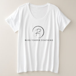 Russ Yeager Coaching Signature Logo Große Größe T-Shirt