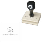 Russ Yeager Coaching Signature Logo Gummistempel (Stempel)