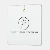 Russ Yeager Coaching Signature Logo Keramikornament (Links)