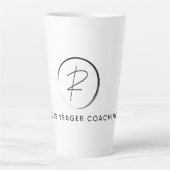 Russ Yeager Coaching Signature Logo Milchtasse (Vorderseite)